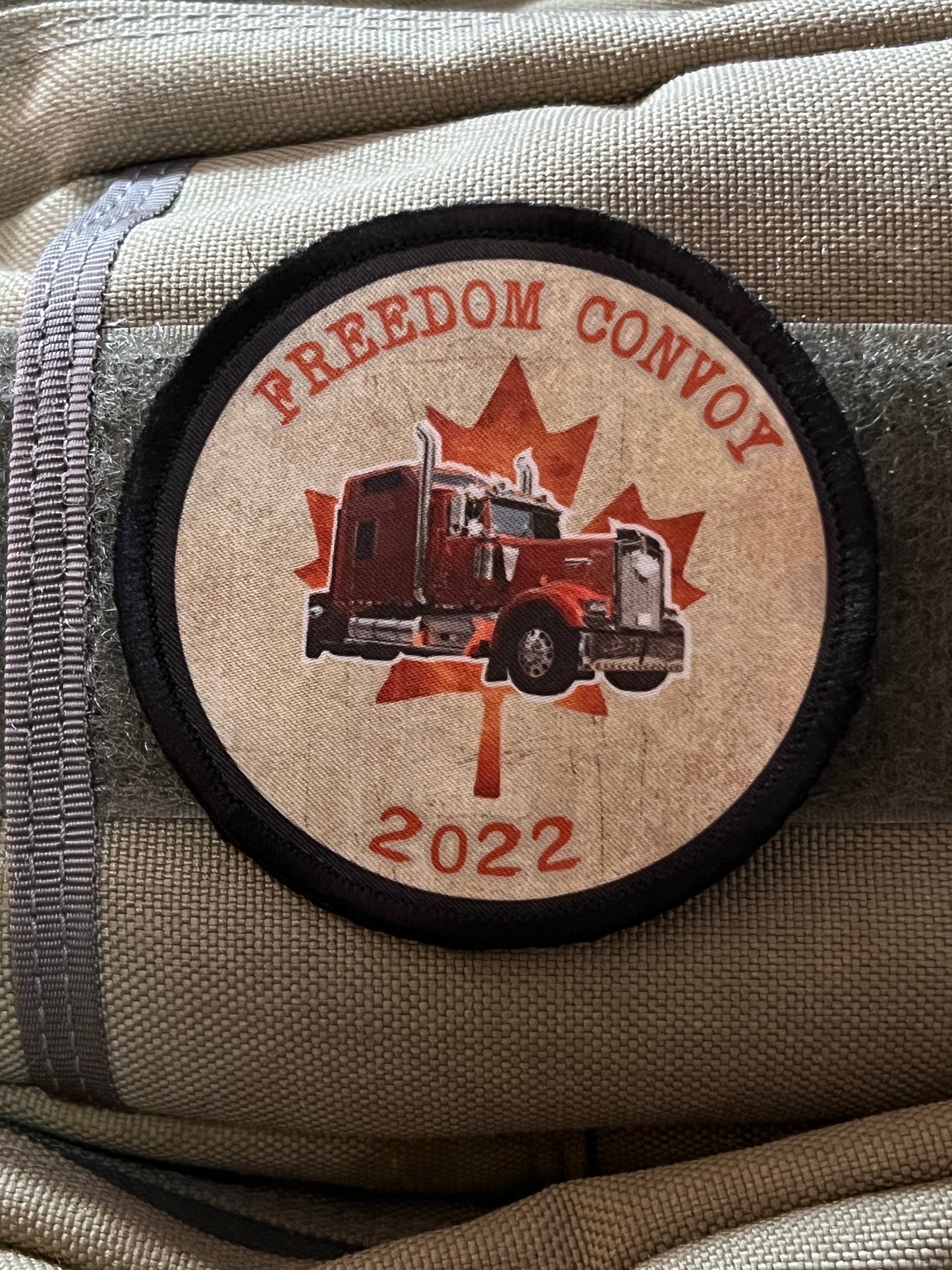3" Freedom Convoy 2022 Morale Patch Morale Patches Redheaded T Shirts