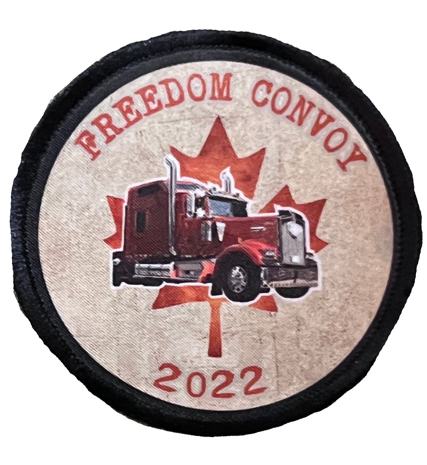 3" Freedom Convoy 2022 Morale Patch Morale Patches Redheaded T Shirts