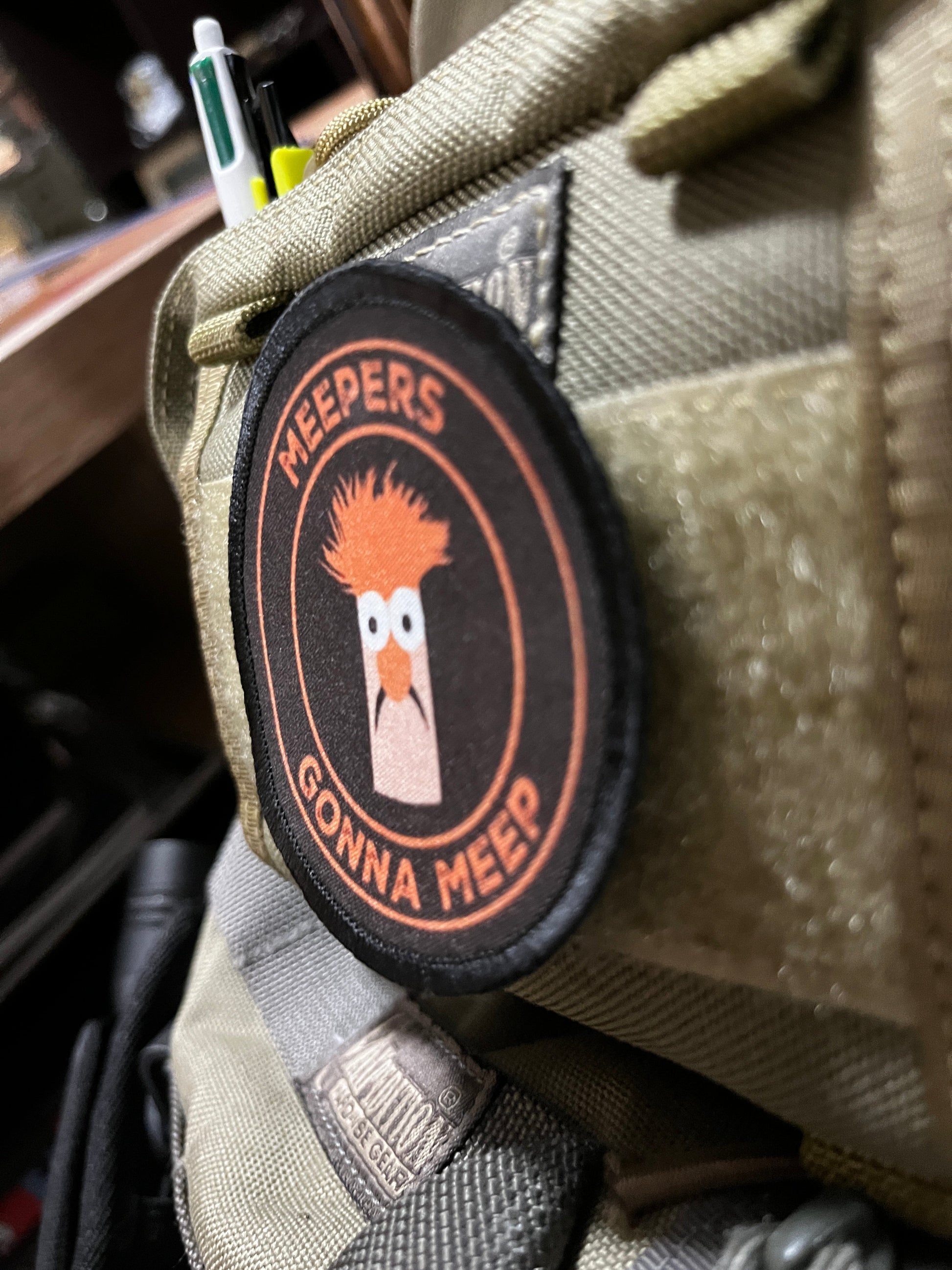3" Meepers Gonna Meep Morale Patch Morale Patches Redheaded T Shirts