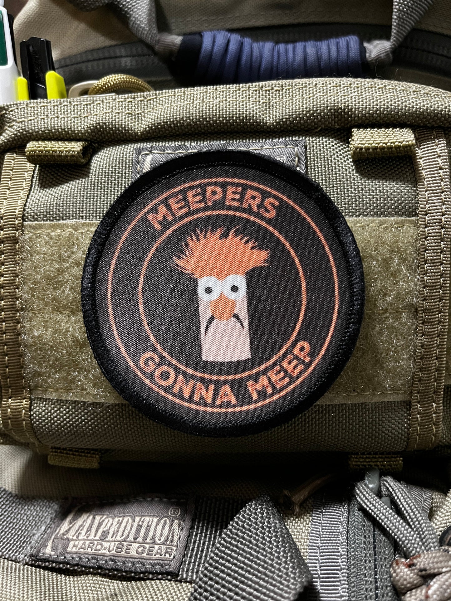 3" Meepers Gonna Meep Morale Patch Morale Patches Redheaded T Shirts