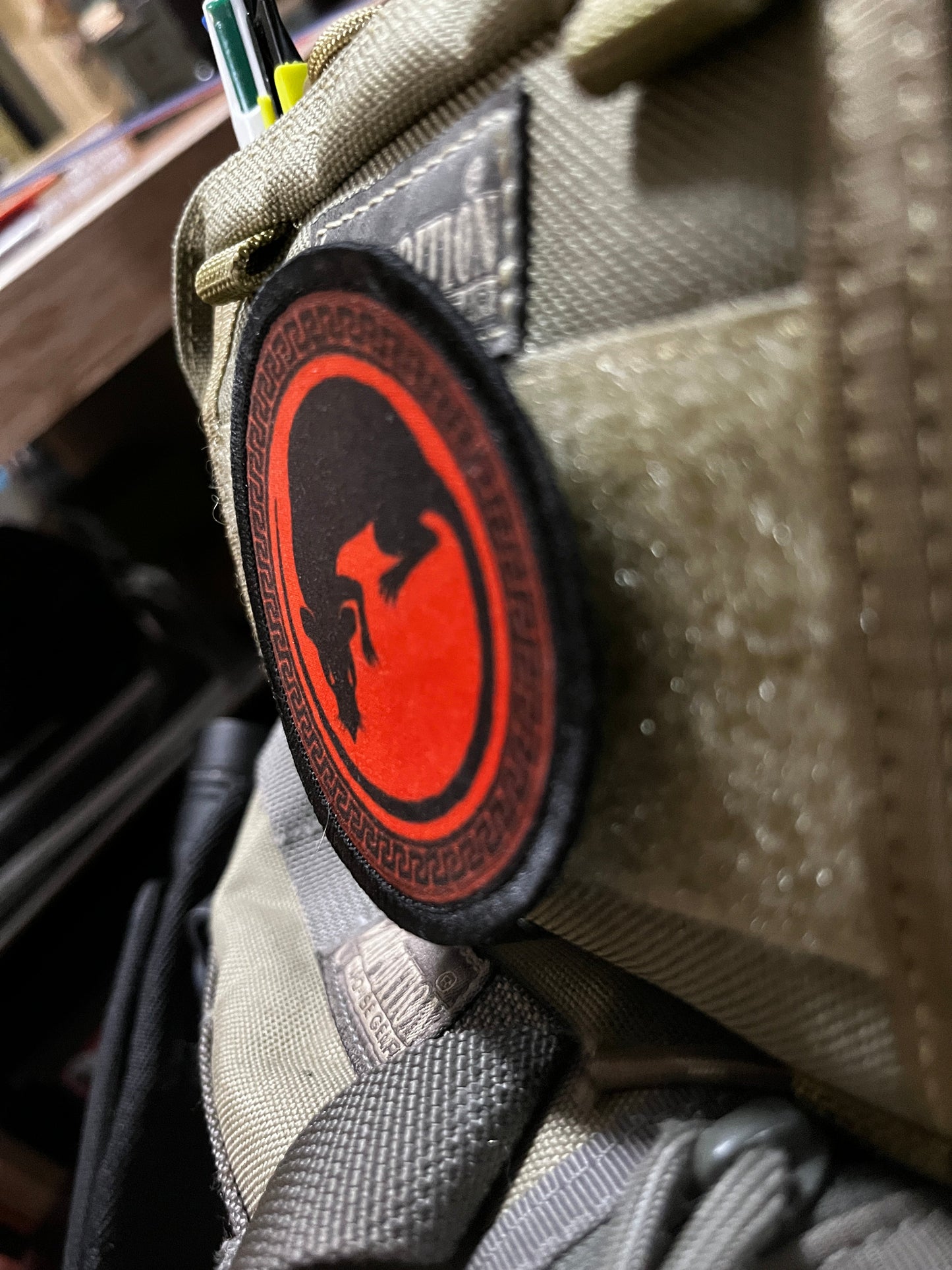 3" Rat Army Ender's Game Morale Patch Morale Patches Redheaded T Shirts