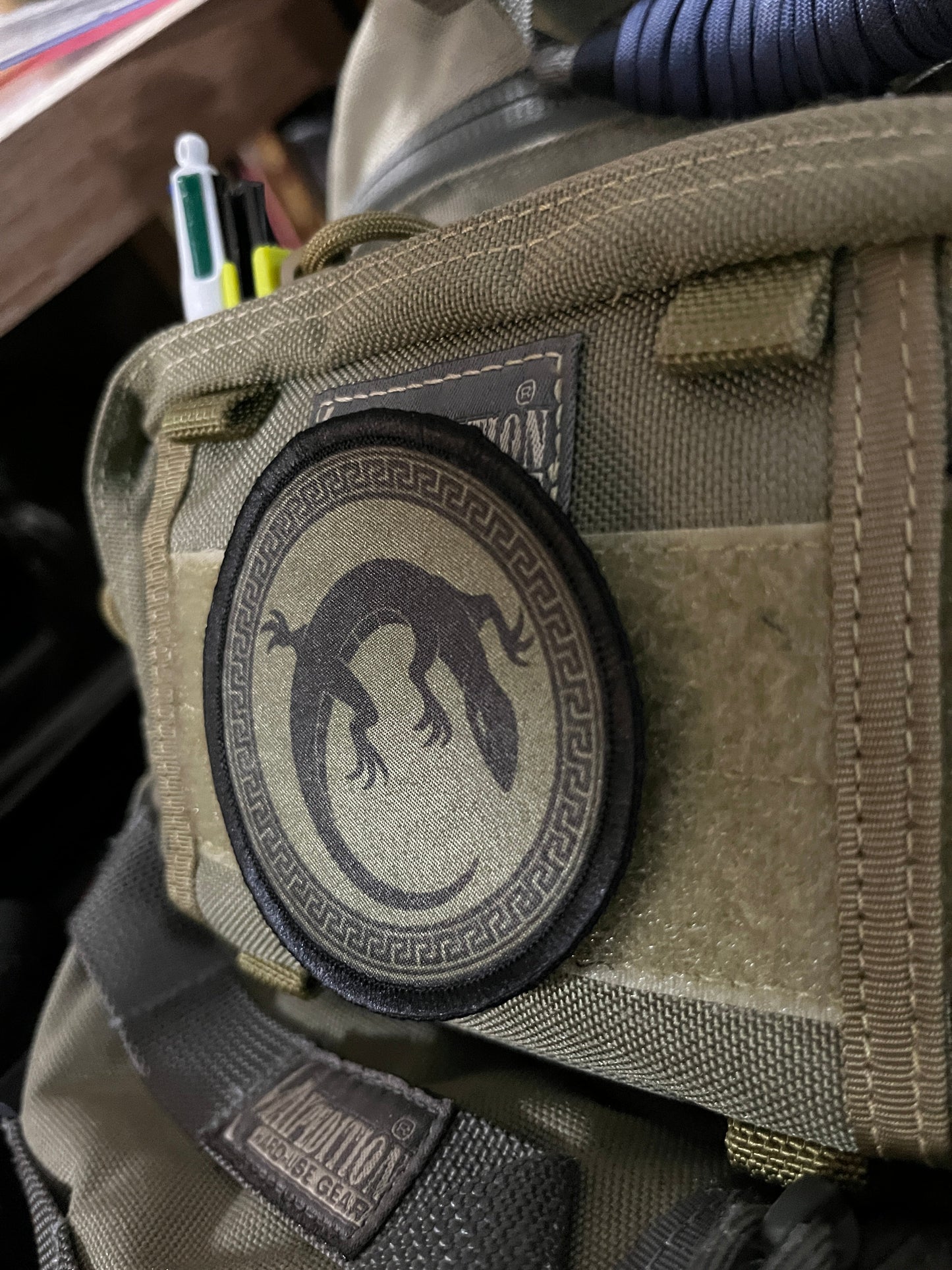 3" Salamander Army Ender's Game Morale Patch Morale Patches Redheaded T Shirts