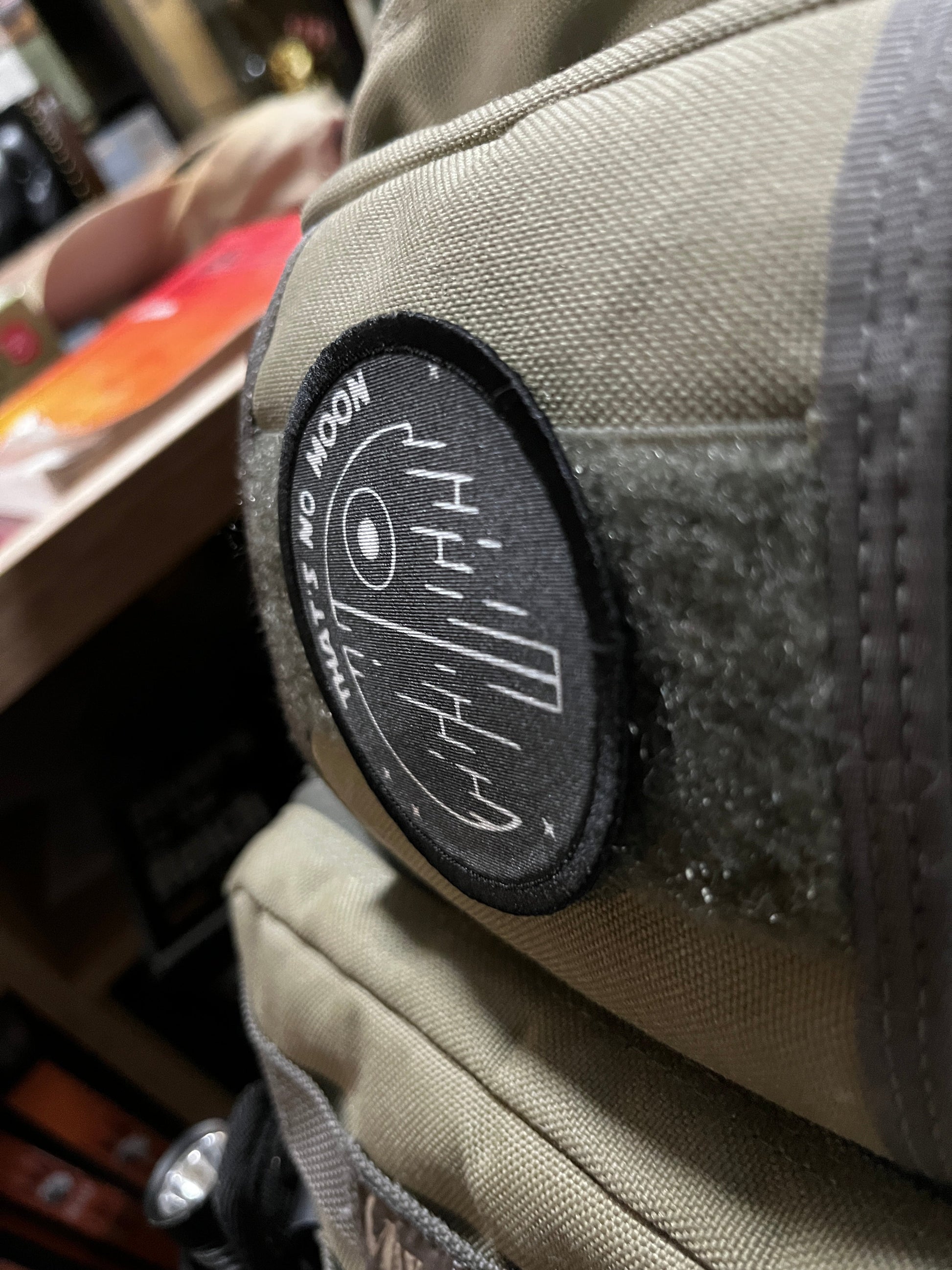 3" That's No Moon Morale Patch Morale Patches Redheaded T Shirts