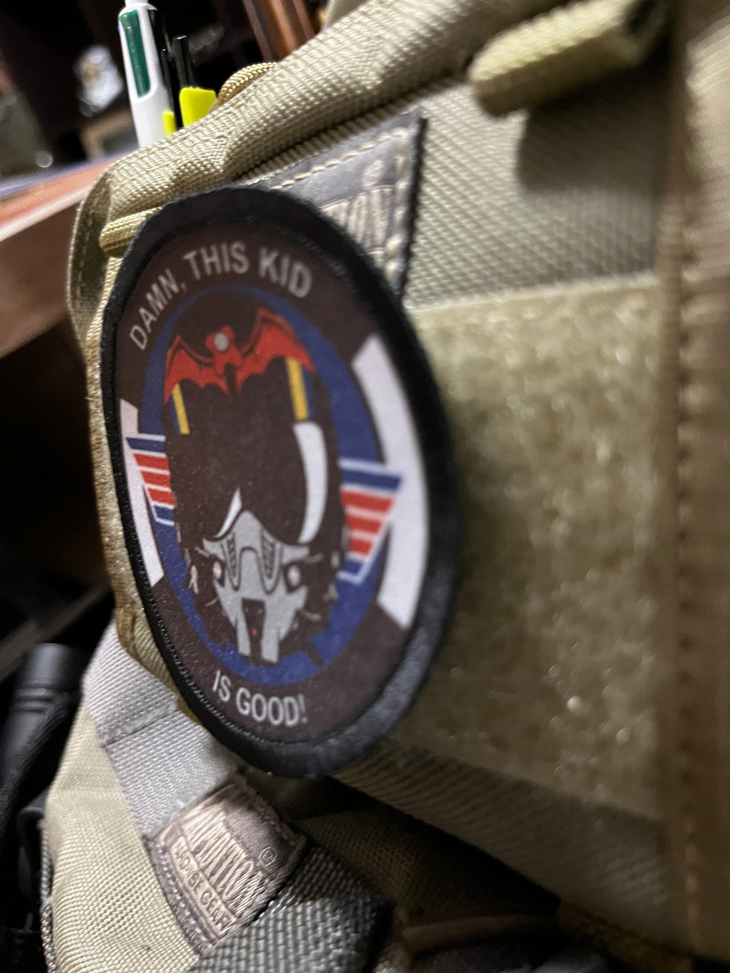 3" Top Gun Viper Morale Patch Morale Patches Redheaded T Shirts
