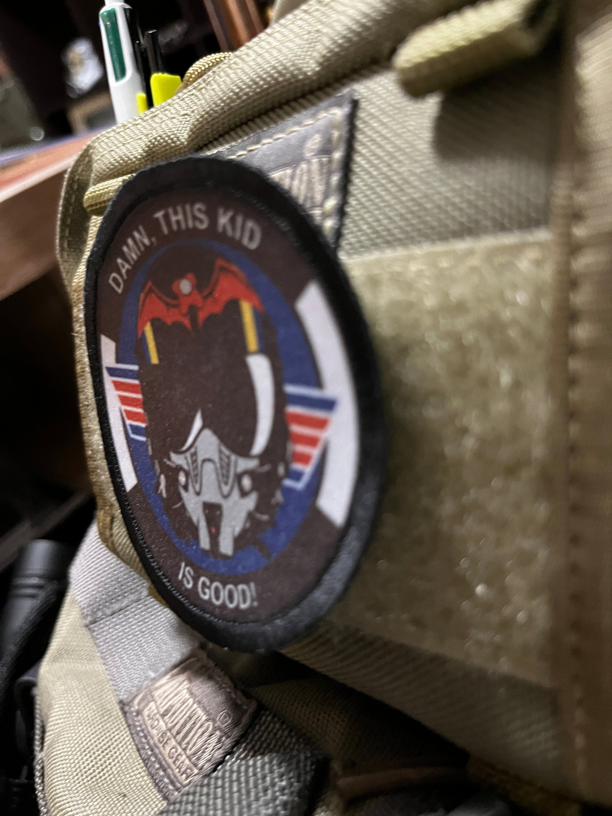 3" Top Gun Viper Morale Patch Morale Patches Redheaded T Shirts