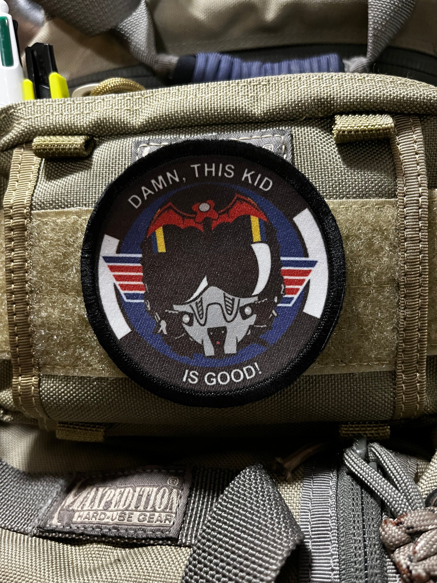 3" Top Gun Viper Morale Patch Morale Patches Redheaded T Shirts