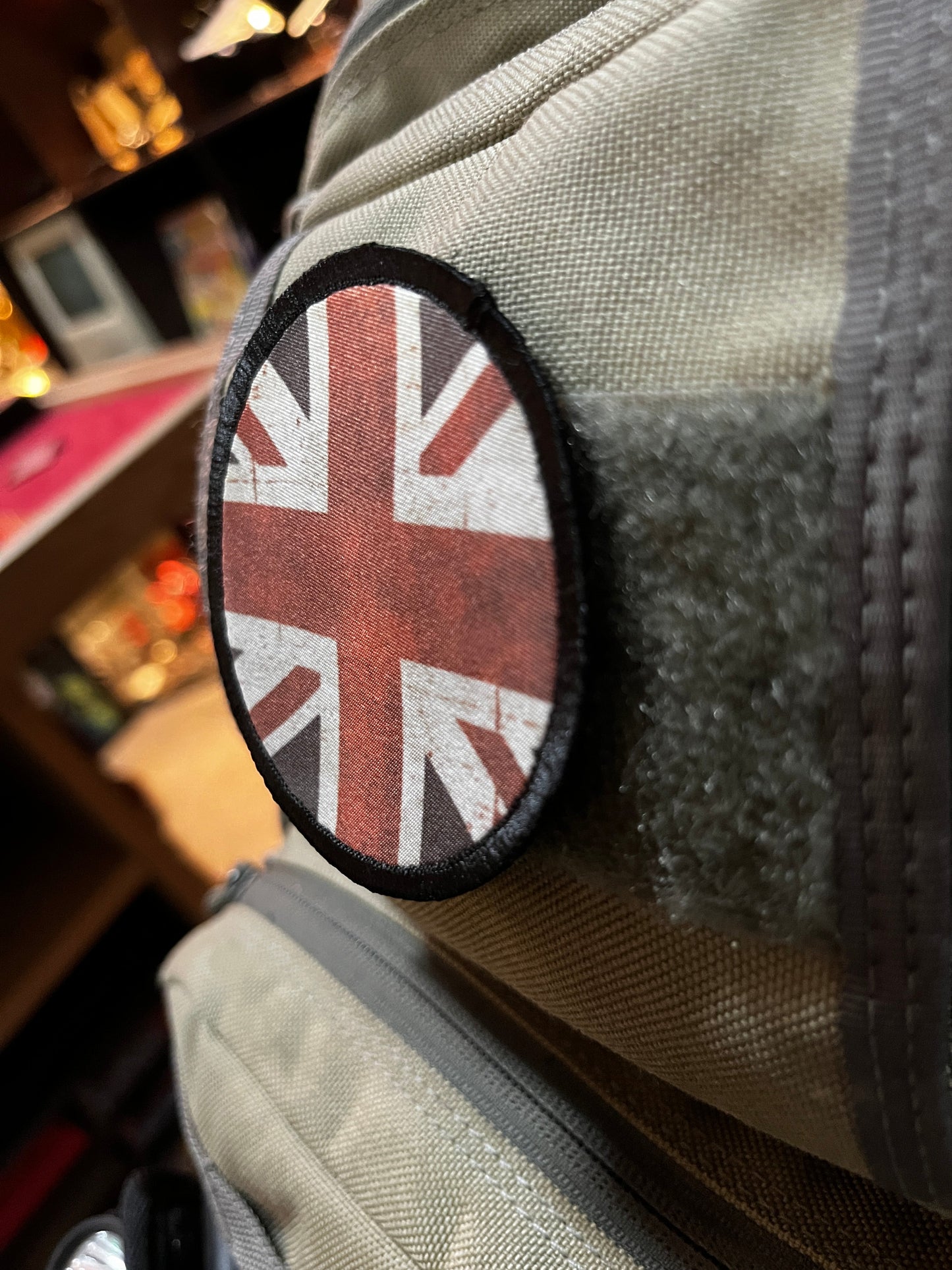 3" United Kingdom Union Jack Morale Patch Morale Patches Redheaded T Shirts