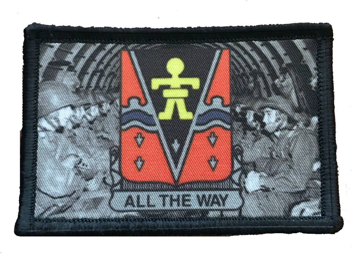 509 "All The Way" Airborne Infantry Morale Patch Morale Patches Redheaded T Shirts
