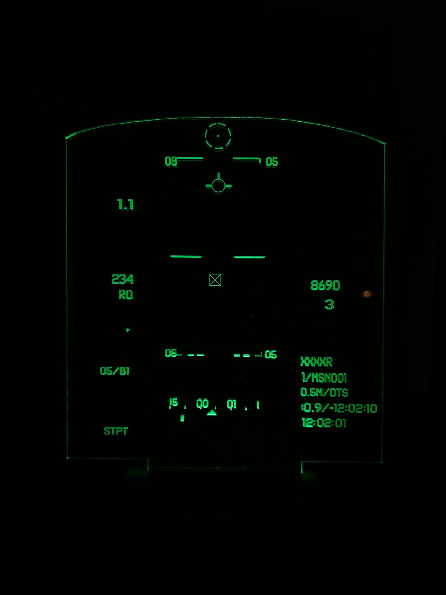 A10 Warthog LED Heads Up Display
