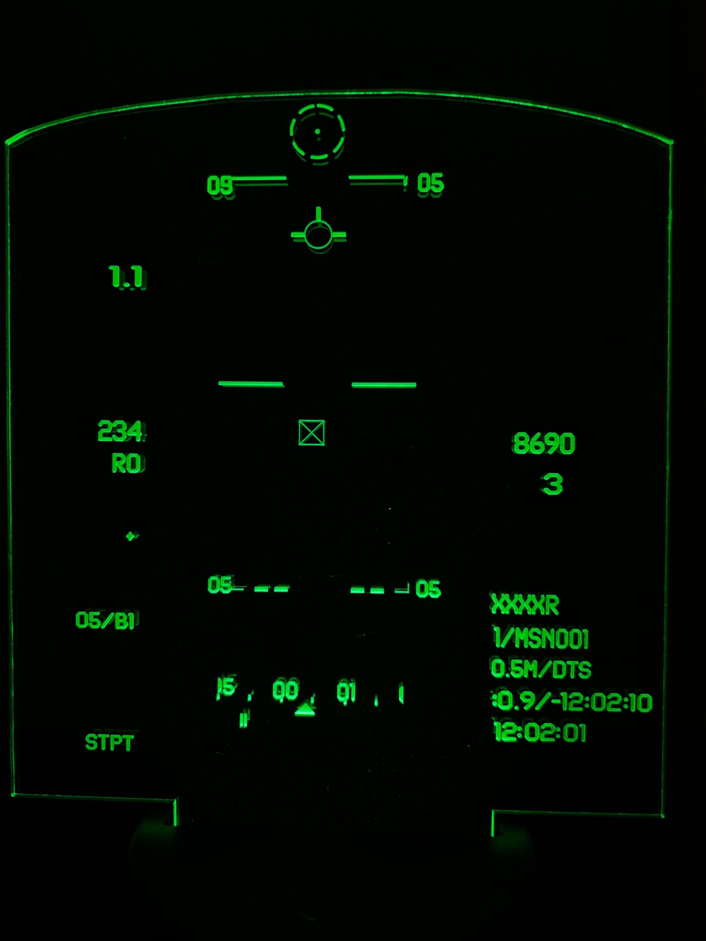 a10 warthog Heads Up Display LED LIght