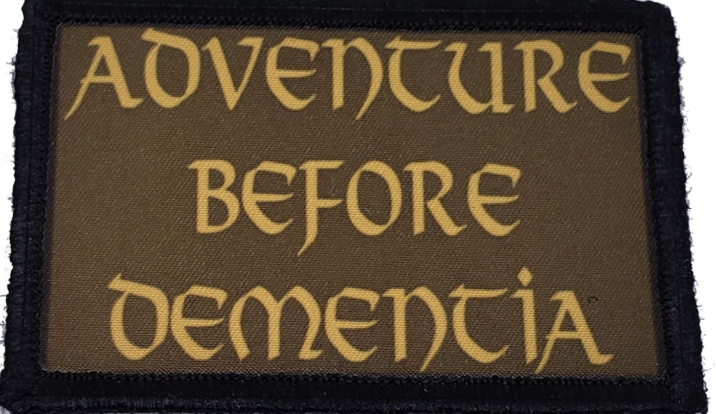 Adventure Before Dementia Morale Patch Morale Patches Redheaded T Shirts