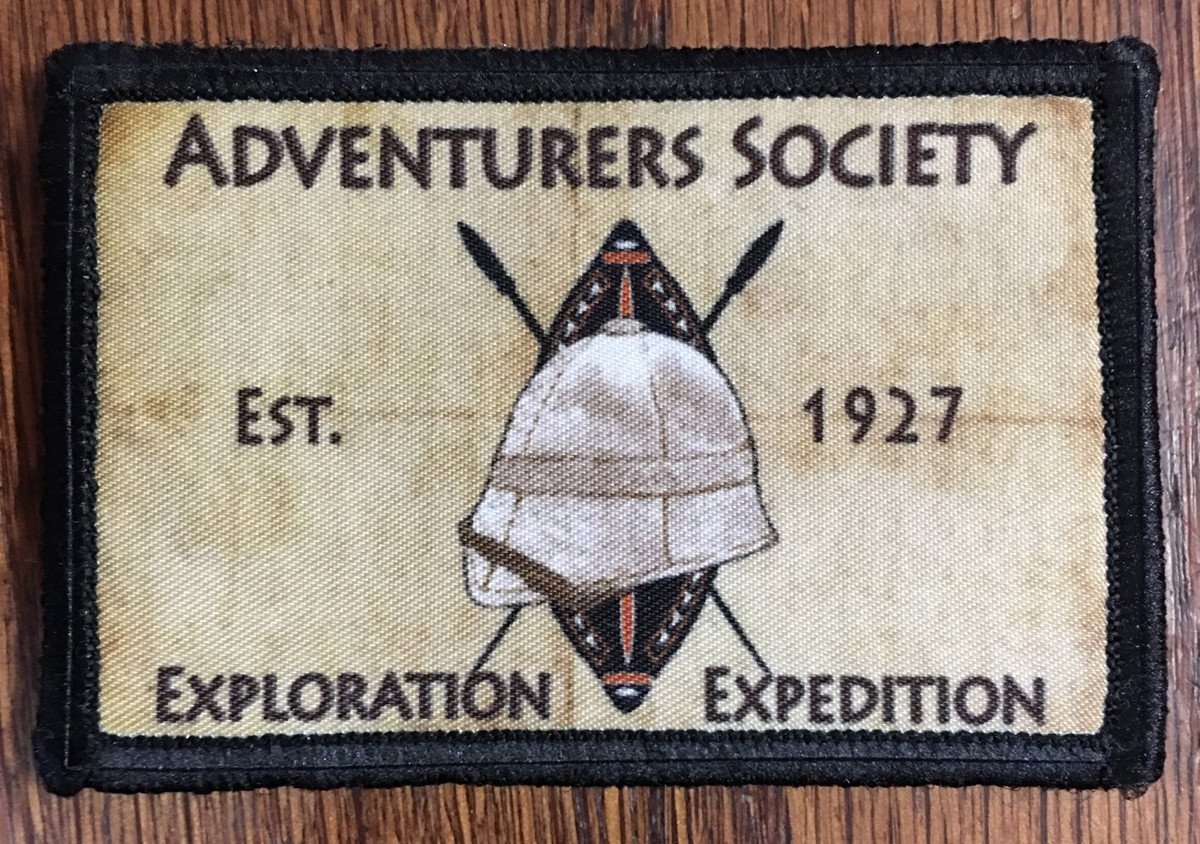 Adventurers Society Morale Patch Morale Patches Redheaded T Shirts