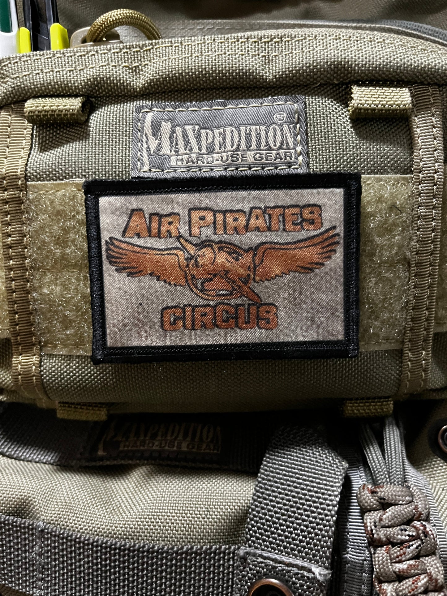 Air Pirate Circus Velcro Morale Patch Morale Patches Redheaded T Shirts