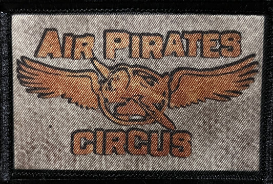 Air Pirate Circus Velcro Morale Patch Morale Patches Redheaded T Shirts 