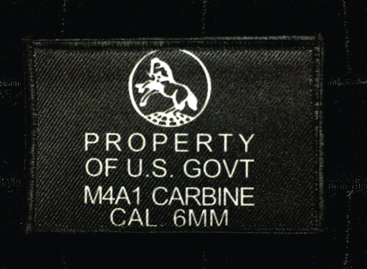 Airsoft Colt M4A1 Receiver Morale Patch Morale Patches Redheaded T Shirts