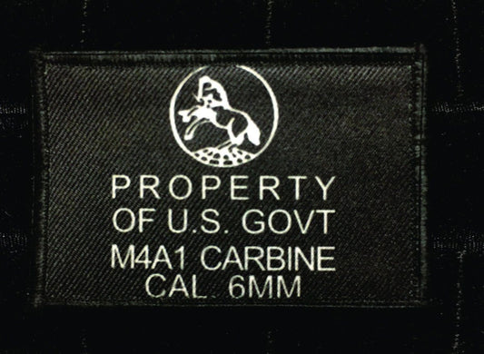 Airsoft Colt M4A1 Receiver Morale Patch Morale Patches Redheaded T Shirts