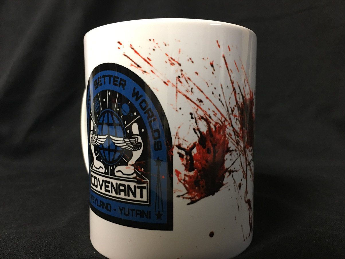 Alien Covenant Movie Coffee Mug Coffee Mugs Redheadedtshirts.com 