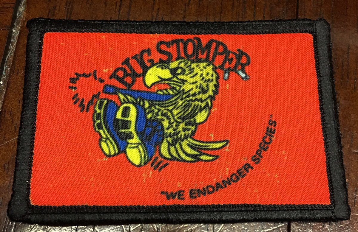 Aliens Movie 'Bug Stomper' Colonial Marines Morale Patch Morale Patches Redheaded T Shirts 