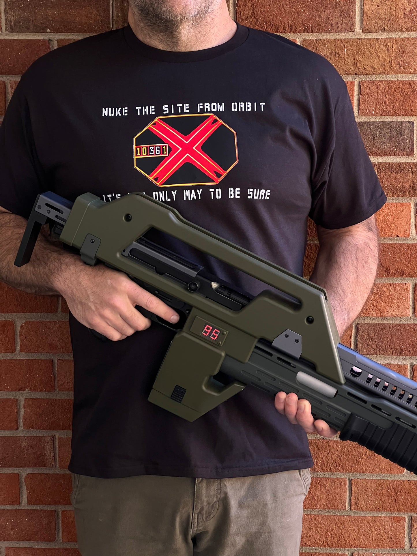Aliens Movie Nuke The Site From Orbit T shirt T Shirts Redheaded T Shirts