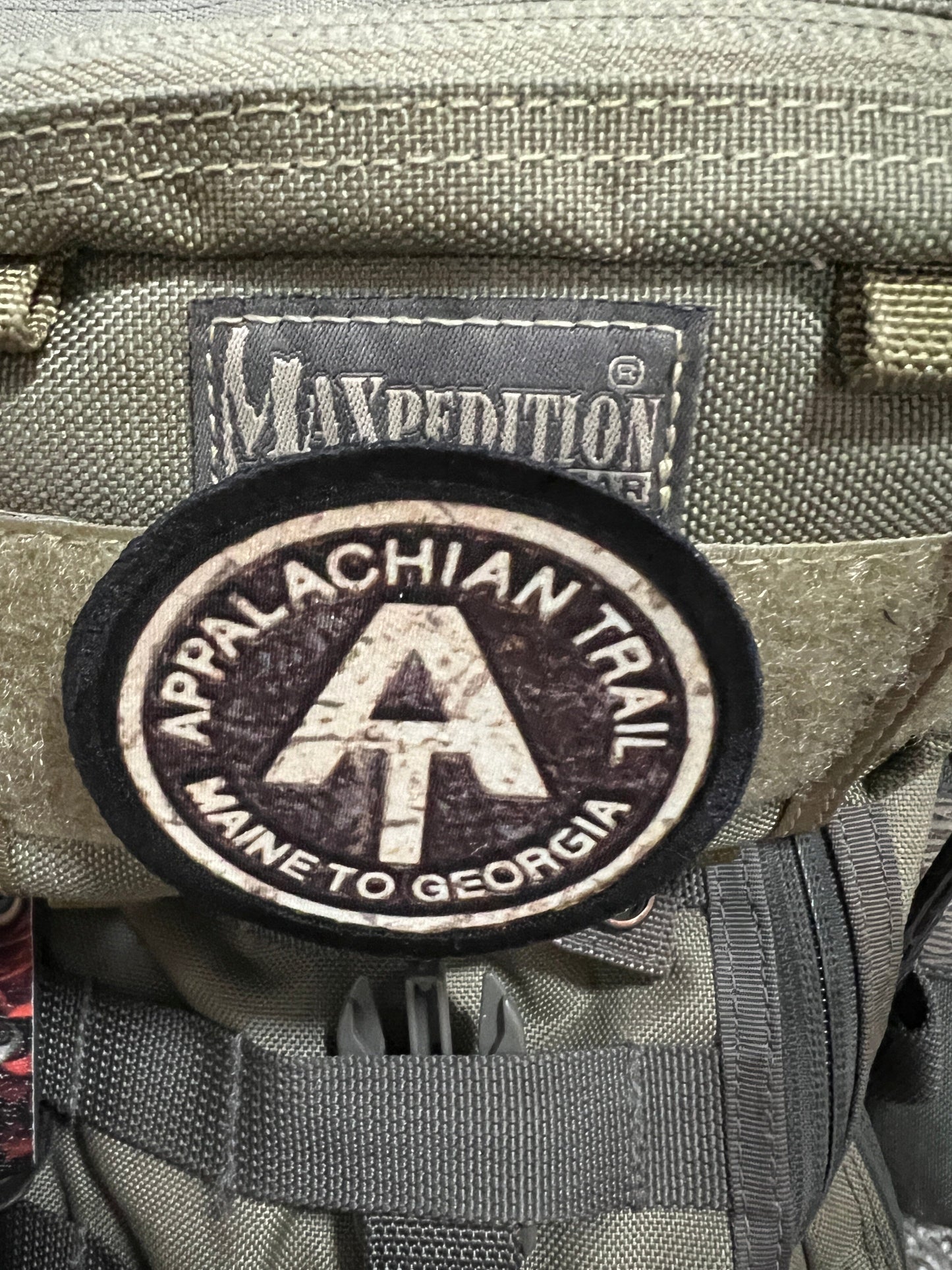 appalachian tral marker velcro morale patch