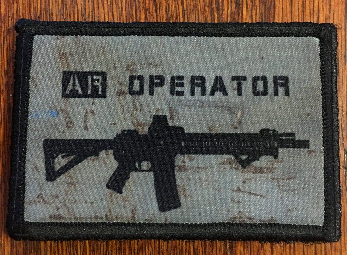 AR Operator Morale Patch Morale Patches Redheaded T Shirts