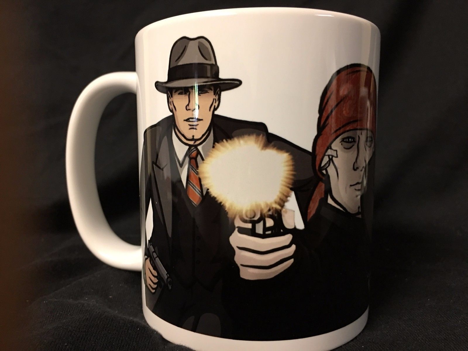 Archer Collage Coffee Mug Coffee Mugs Redheadedtshirts.com