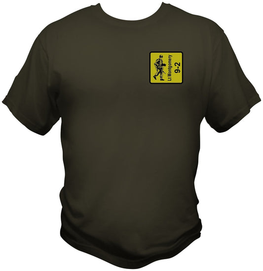 ASL PERSONALIZED Allied SMC T Shirt T Shirts Redheaded T Shirts Small Olive Drab