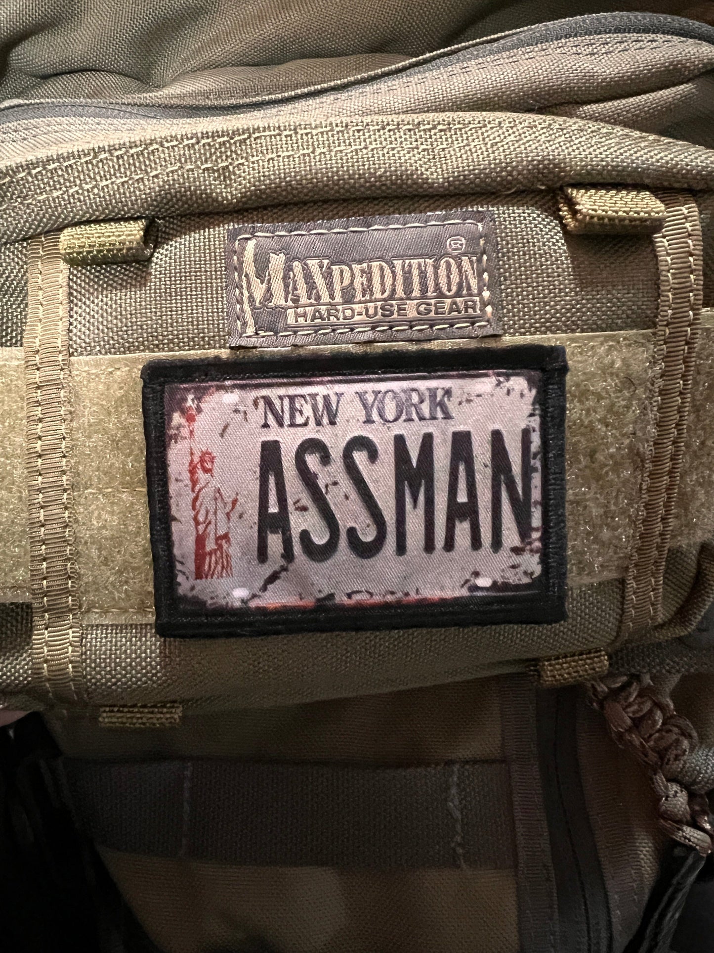 Ass Man License Plate Morale Patch Morale Patches Redheaded T Shirts