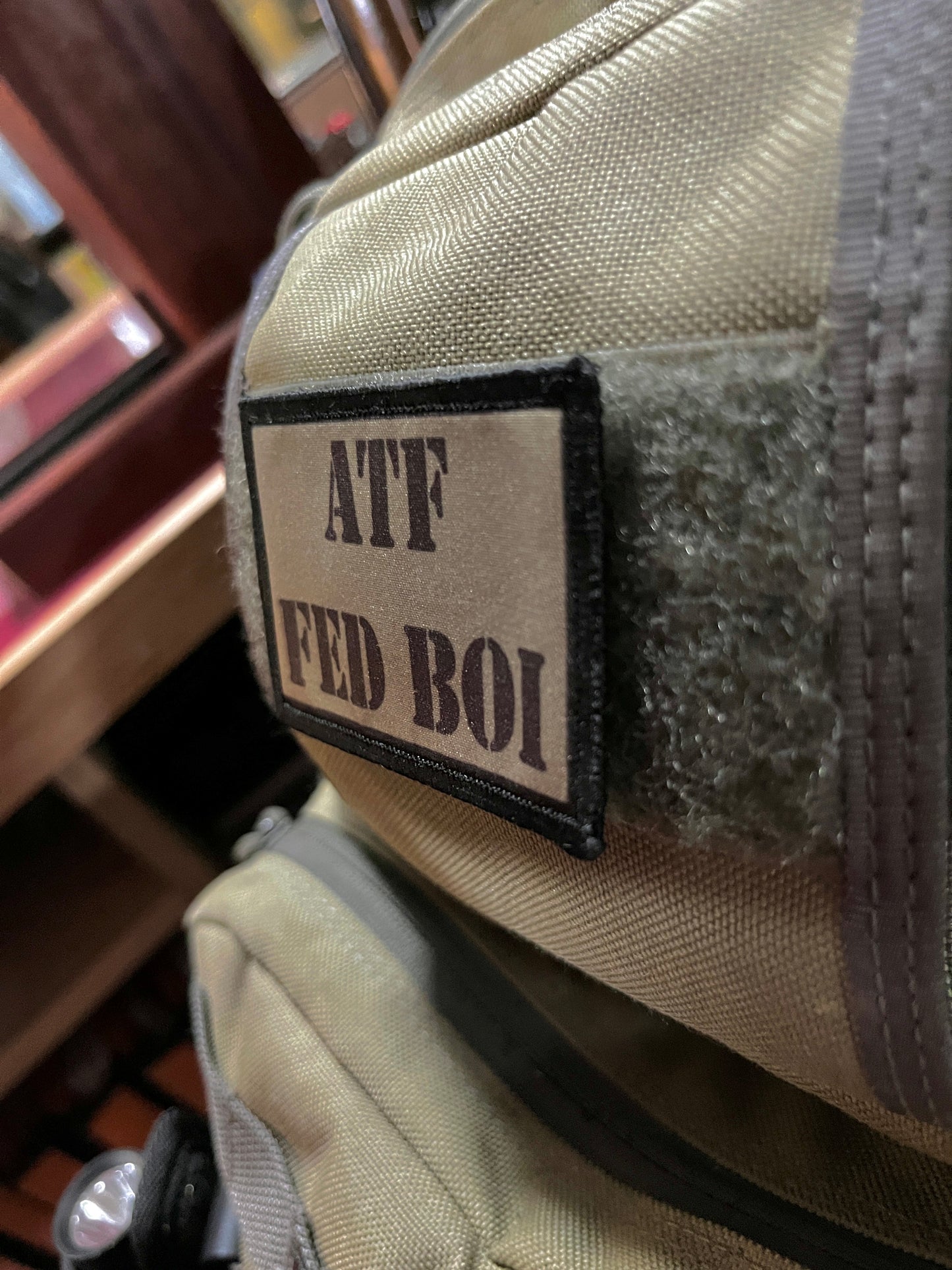 ATF Fed Boi Morale Patch Morale Patches Redheaded T Shirts