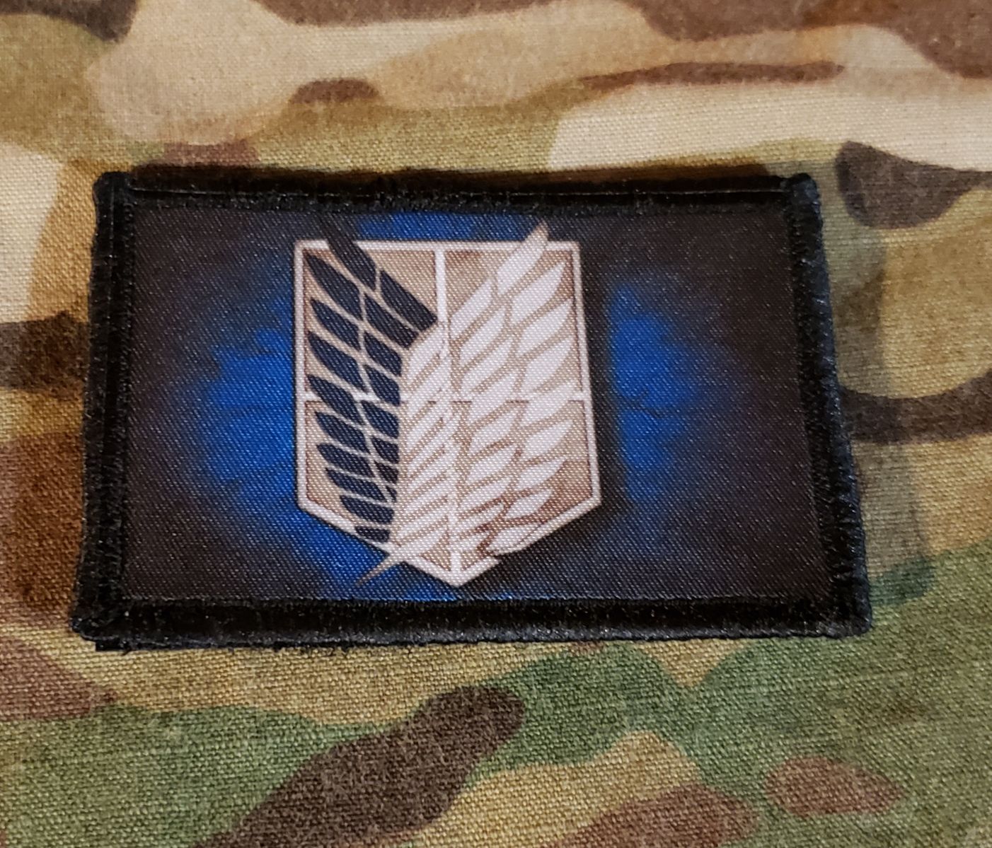 Attack on Titan Morale Patch Morale Patches Redheaded T Shirts