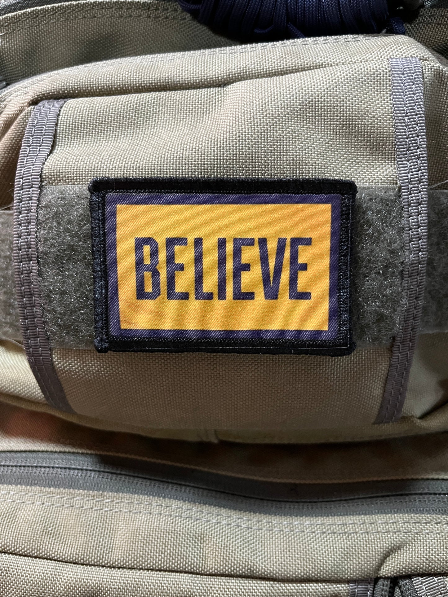 BELIEVE Morale Patch Morale Patches Redheaded T Shirts