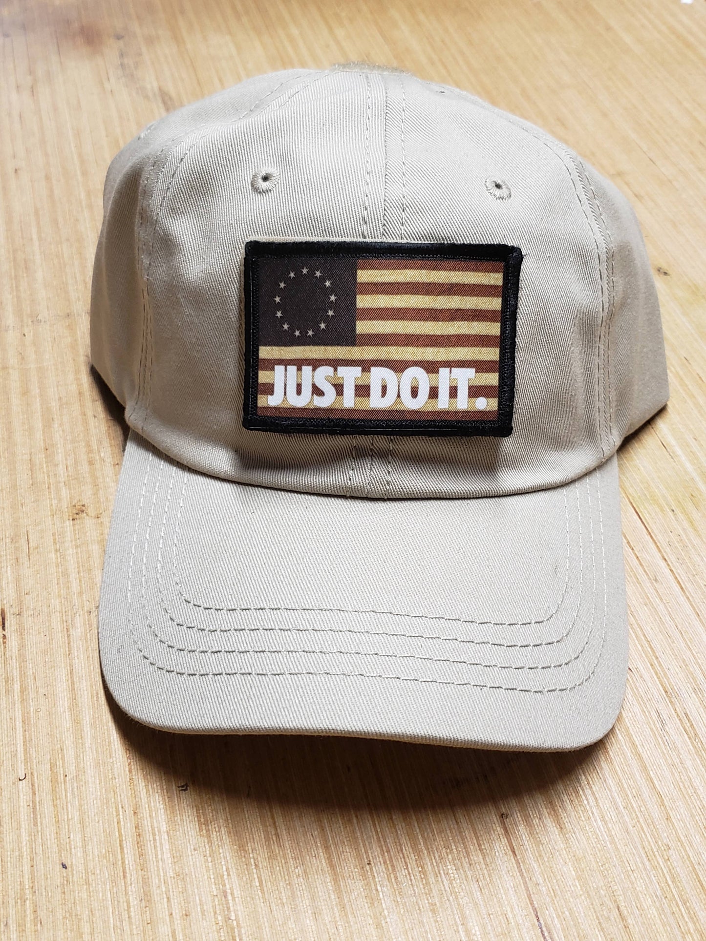 Betsy Ross Flag Just Do It NIKE Morale Patch Morale Patches Redheaded T Shirts