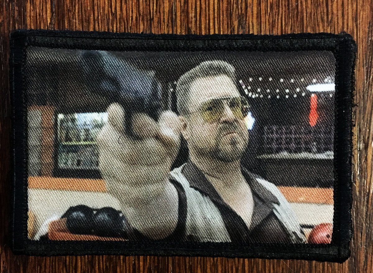 Big Lebowski Mark It Zero Morale Patch Morale Patches Redheaded T Shirts 