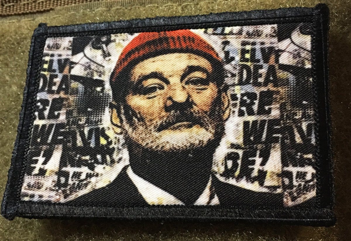 Bill Murray Morale Patch Morale Patches Redheaded T Shirts