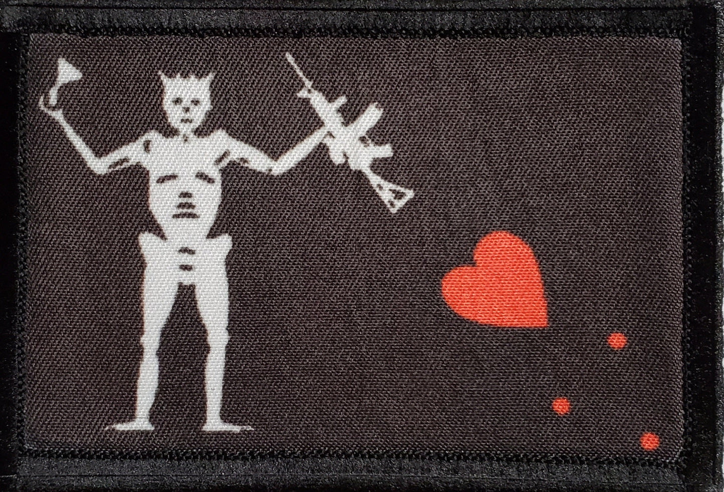 Blackbeard AR15 Morale Patch Morale Patches Redheaded T Shirts