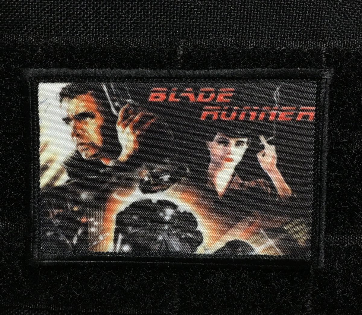 Blade Runner Movie Poster Velcro Morale Patch Morale Patches Redheaded T Shirts