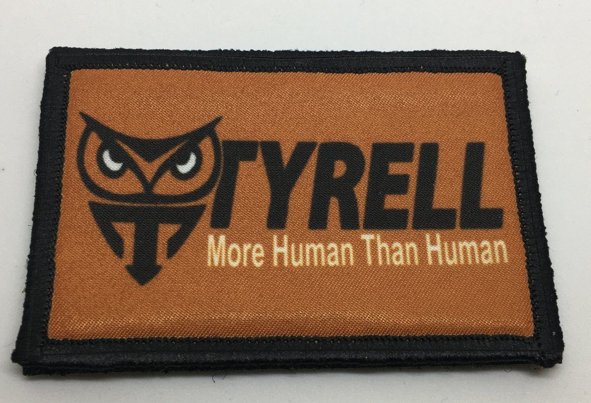 Blade Runner Tyrell Corporation Morale Patch Morale Patches Redheaded T Shirts