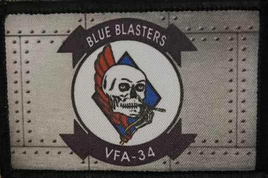 Blue Blasters VFA-34 Strike Fighter Squadron Morale Patch Morale Patches Redheaded T Shirts