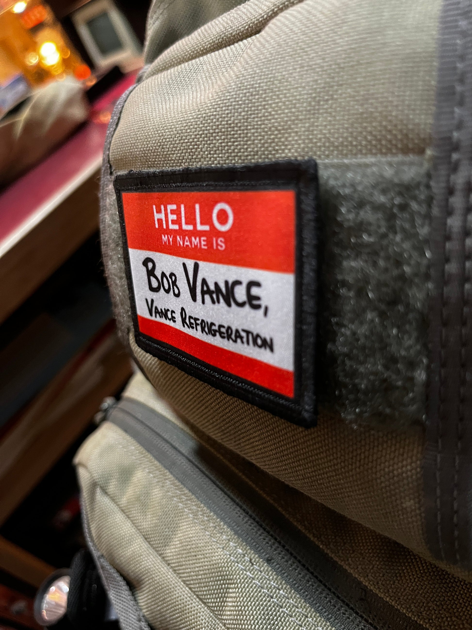 Bob Vance, Vance Refrigeration The Office Morale Patch Morale Patches Redheaded T Shirts