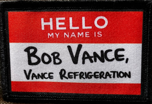 Bob Vance, Vance Refrigeration The Office Morale Patch Morale Patches Redheaded T Shirts