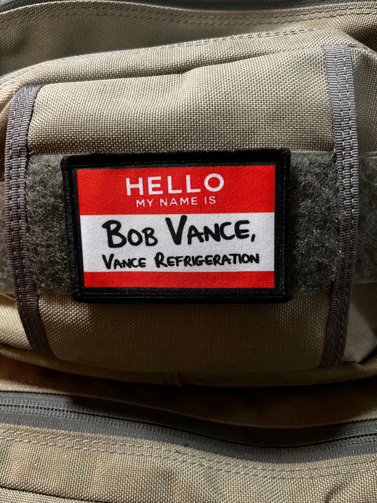 Bob Vance, Vance Refrigeration The Office Morale Patch Morale Patches Redheaded T Shirts