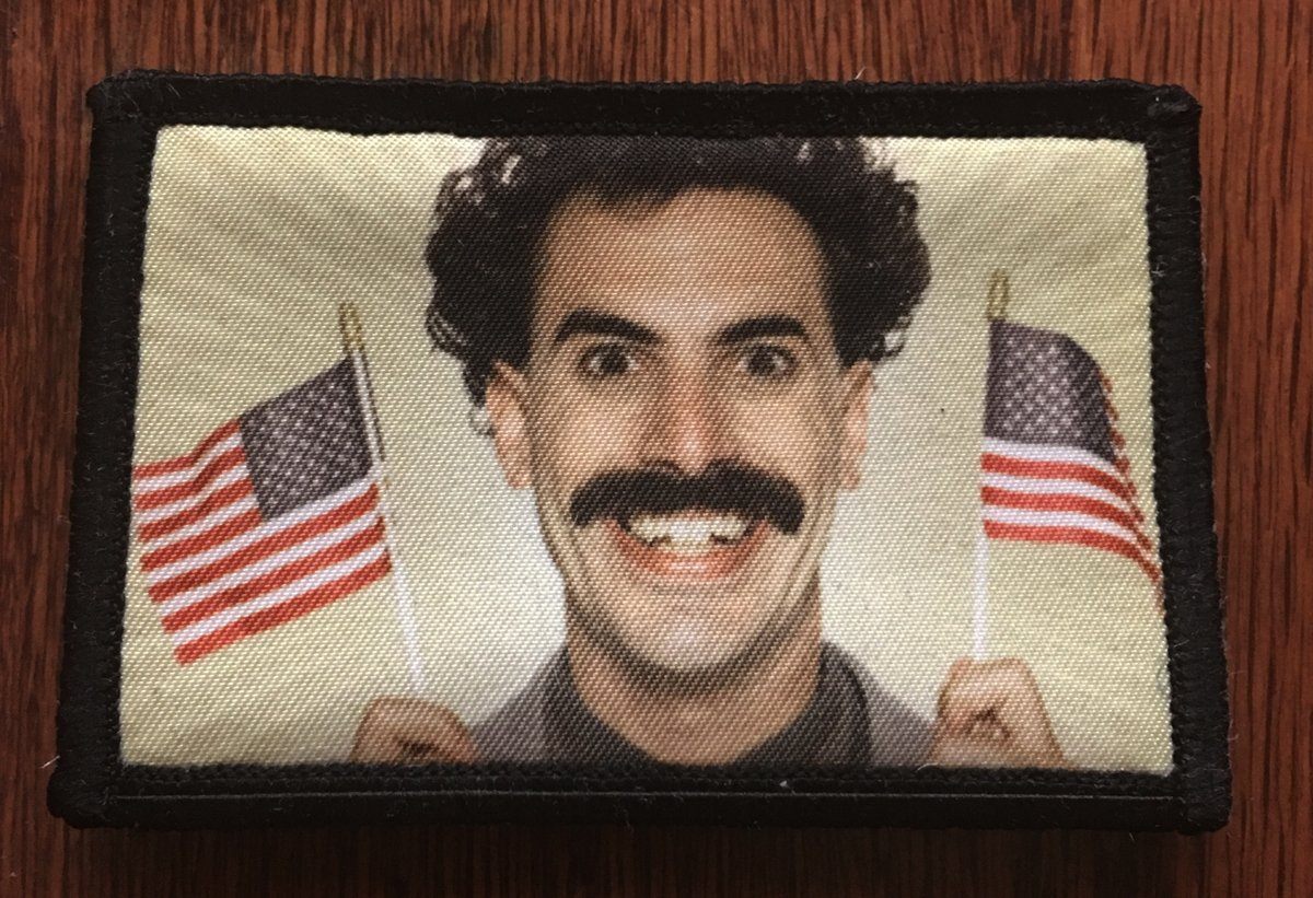Borat Morale Patch Morale Patches Redheaded T Shirts