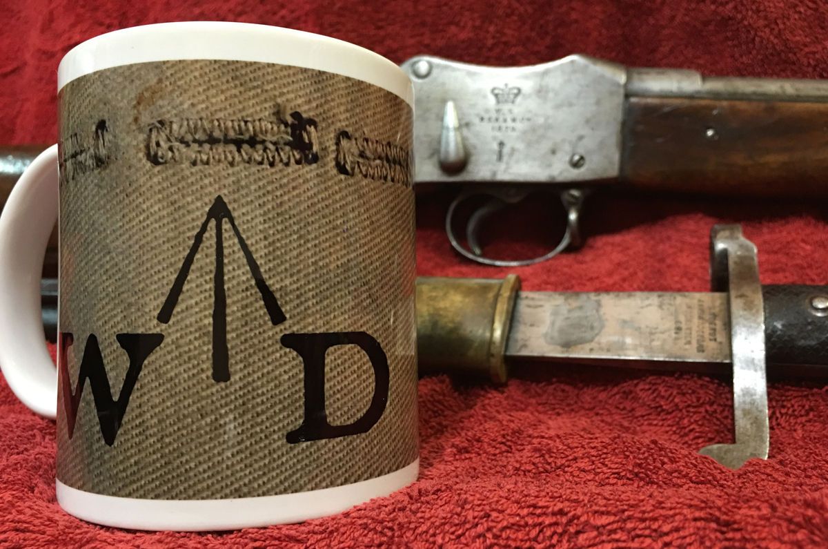 British War Department Broad Arrow Coffee Mug Coffee Mugs Redheadedtshirts.com 