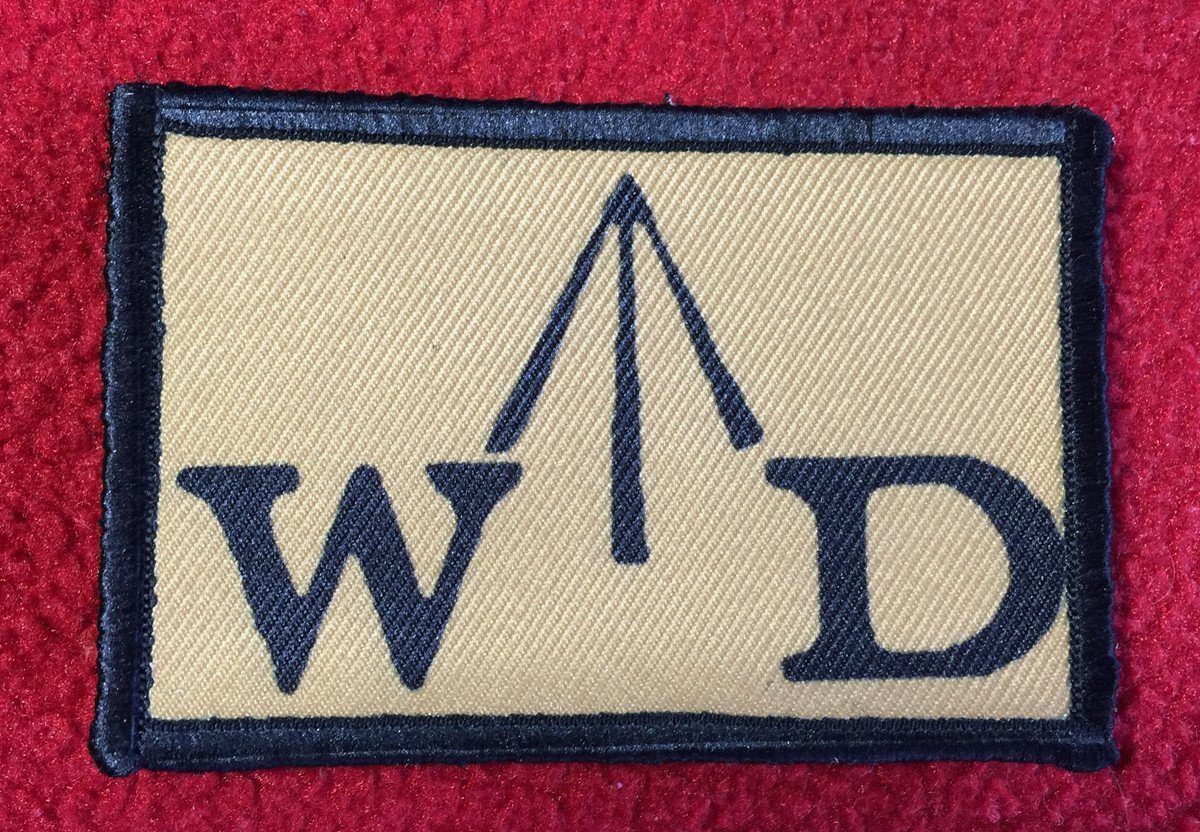 Broad Arrow (British War Department) Stamp Morale Patch Morale Patches Redheaded T Shirts