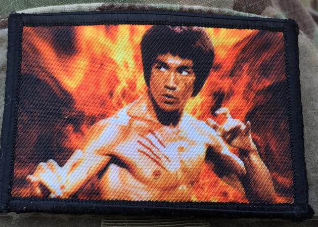 Bruce Lee Morale Patch Morale Patches Redheaded T Shirts