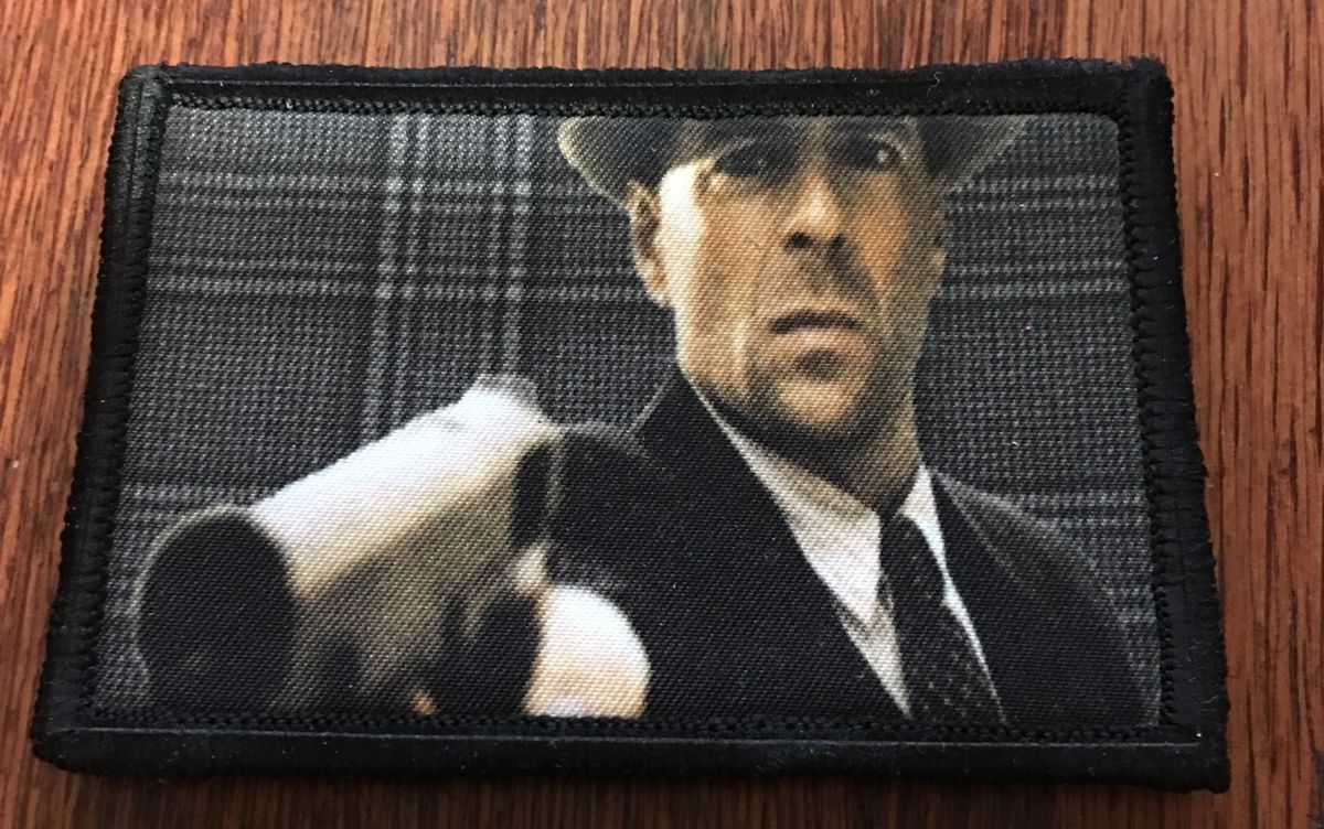 Bruce Willis Last Man Standing Velcro Morale Patch Morale Patches Redheaded T Shirts