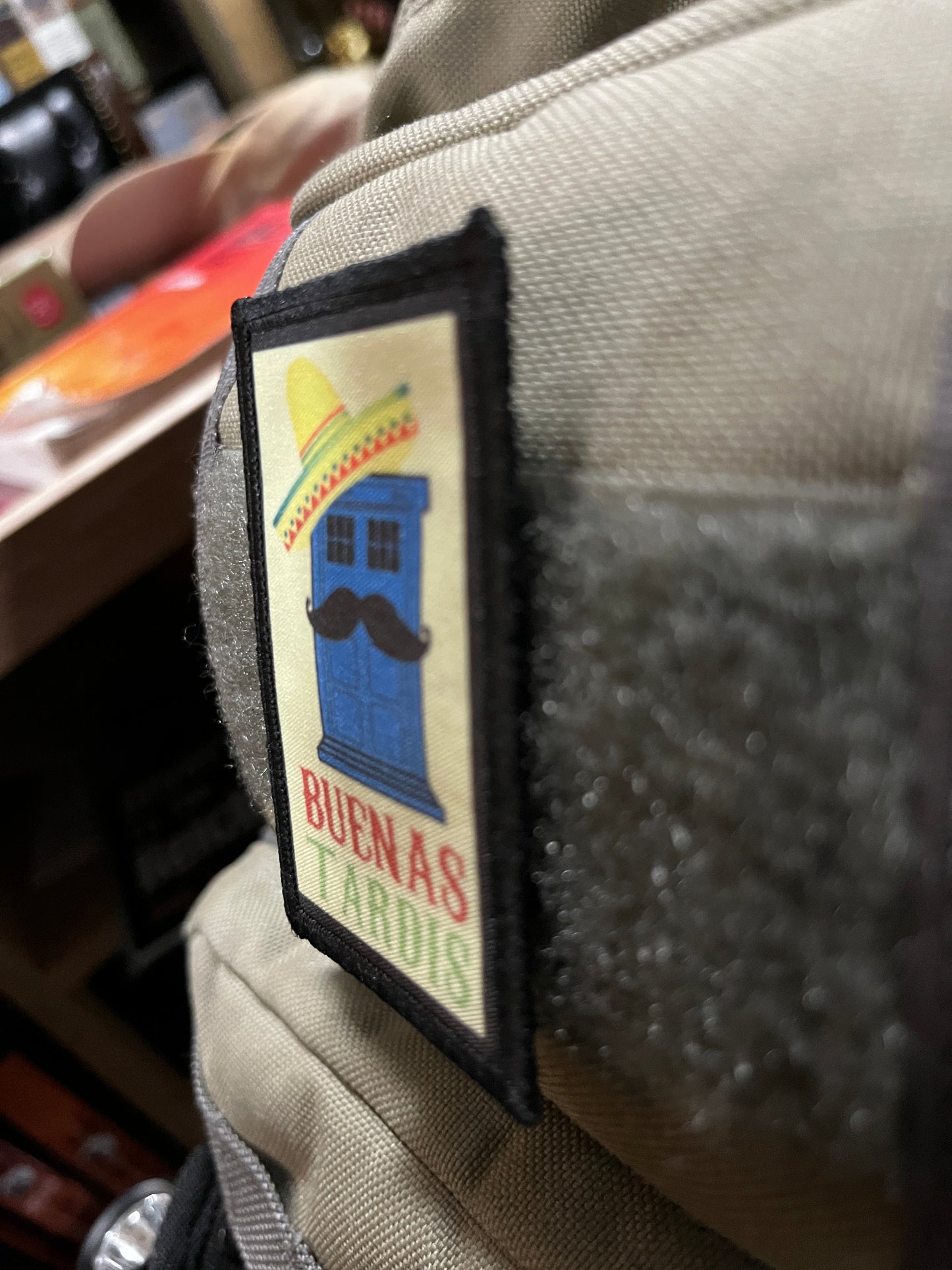 Buenas Tardis Morale Patch Morale Patches Redheaded T Shirts