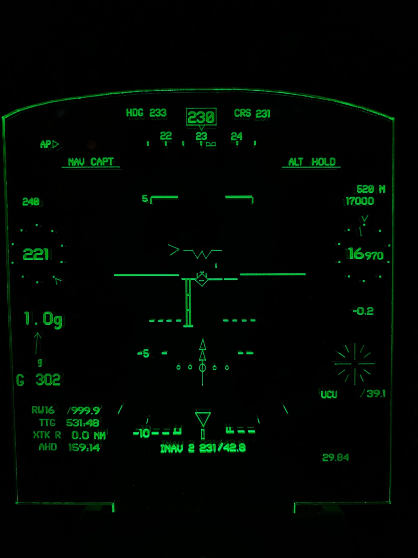 C130 Heads UP Display LED LIght