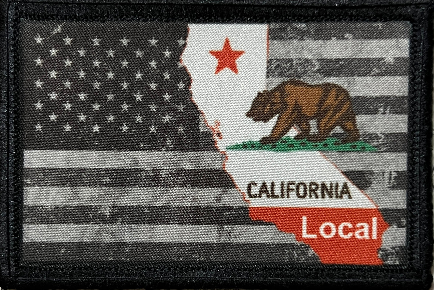 California Local USA Flag