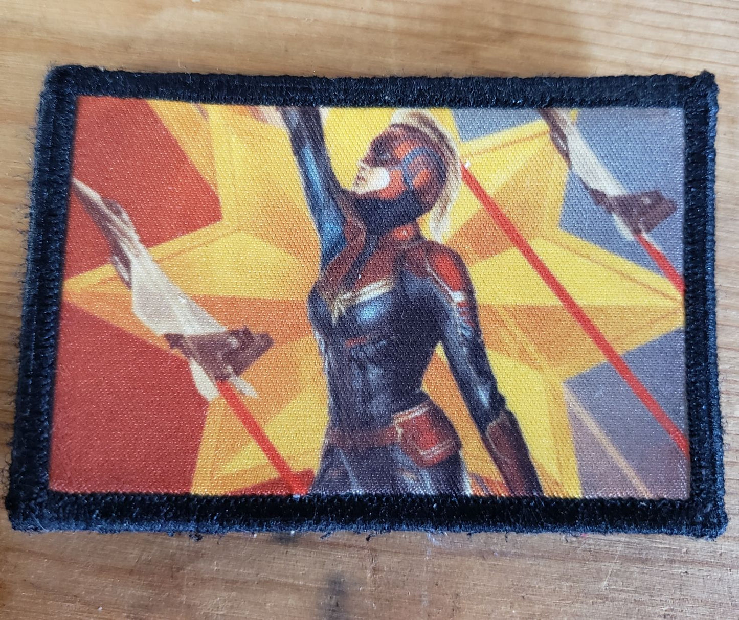 Captain Marvel Morale Patch Morale Patches Redheaded T Shirts